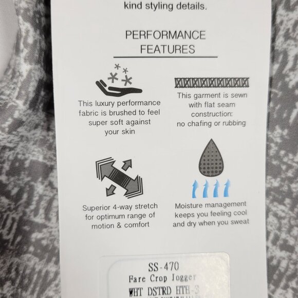 Scorpio Sol Joggers Grey distressed new size Small - Picture 6 of 10